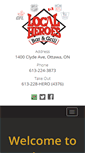 Mobile Screenshot of localheroesrestaurant.com